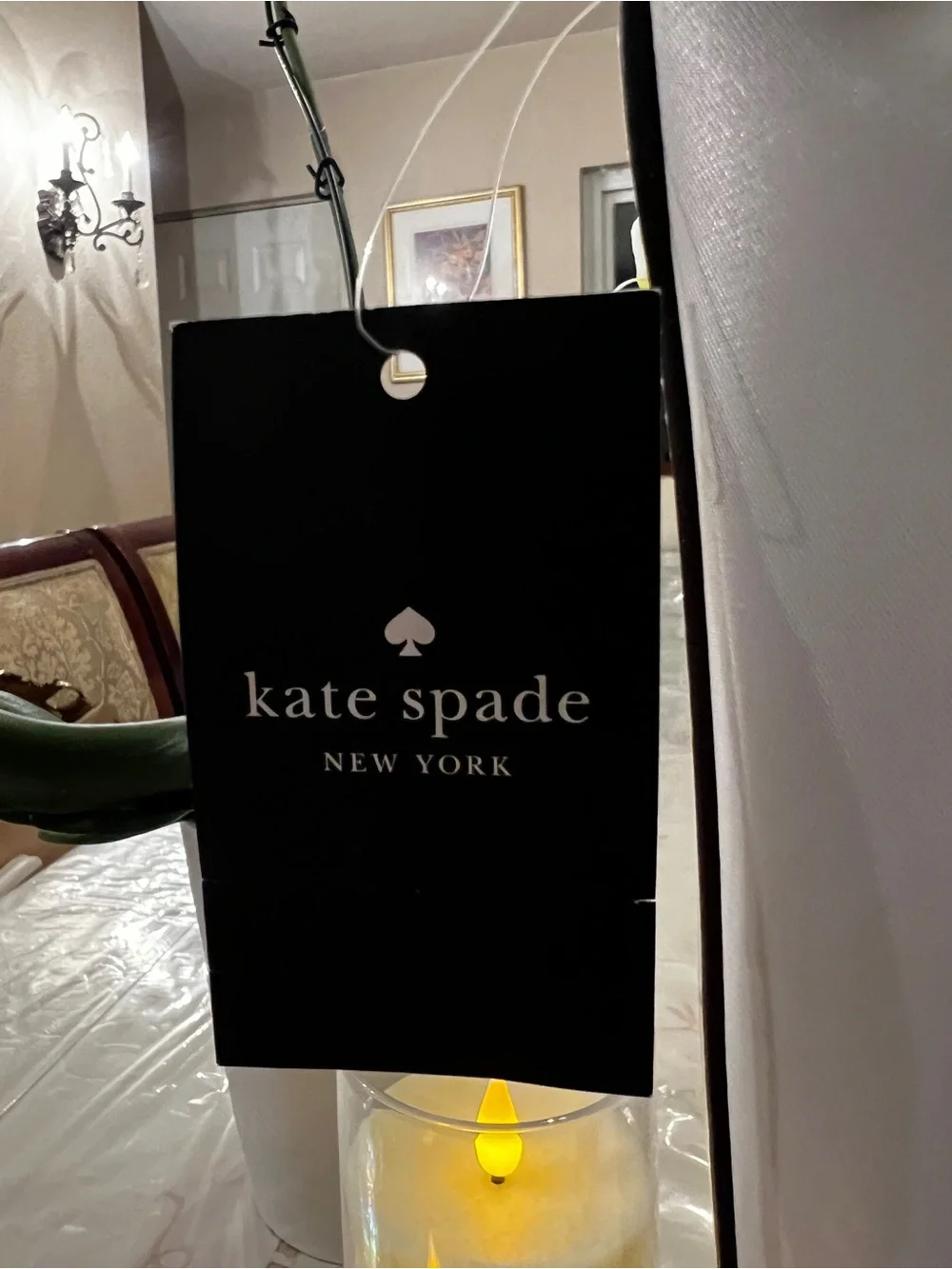 Kate Spade New York Chelsea Large Duffle Crossbody Bag Platinum Grey Nylon NWT